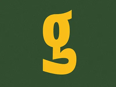 Quirky g branding design font graphic design illustration lettering letters logo lowercase type typography vector