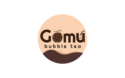 Gomu graphic design logo