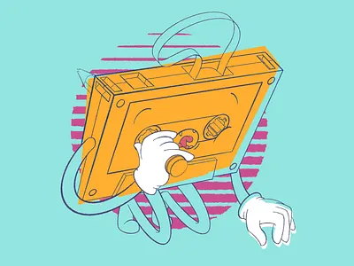 Apple of my eye. character character design design drawing illustration mascotte procreate retro