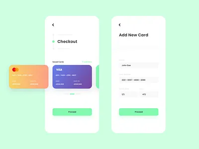 Daily UI #002: Credit Card Checkout app app design daily ui challenge design figma mobile mobile design ui ui design ux
