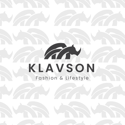 Klavson advertising branding fashion goldenratio graphic design illustration lifestyle logo monogram rhino vector