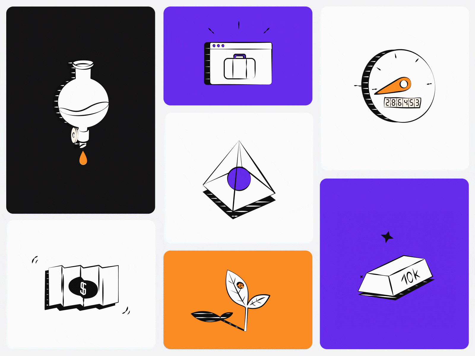 Unlimitd illustration art direction brand brand identity branding colors design drawing fintech graphic design illustration illustrator landing saas ui ui design vector website