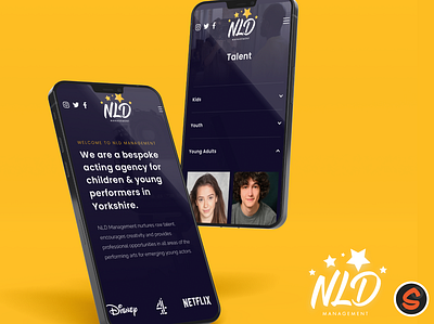 NLD branding/webdesign branding design graphic design illustration logo rebranding typography webdesign