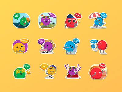 LINE sticker agoda agoda line stickers agoji creator sticker graphic illustration line line store stickers