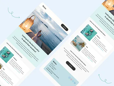 Email Template design figma ui