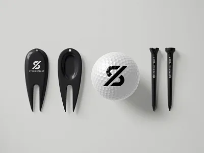 Straightshot | Branding bradford bradforddesign branding golf golfdesign golfing golftype icon logo logodesign monogram sportsbranding straightshot type