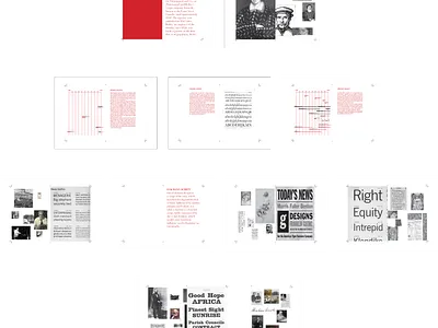 Typography Timeline branding design typography