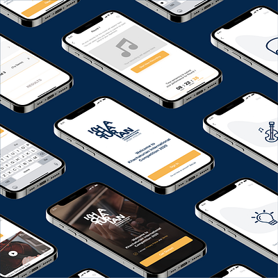 Khachaturian International Competition mobile uidesign uiux uxdesign