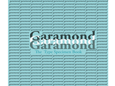 Garamond Type Specimen Book