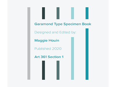 Type Specimen Book Cont'd illustration typography