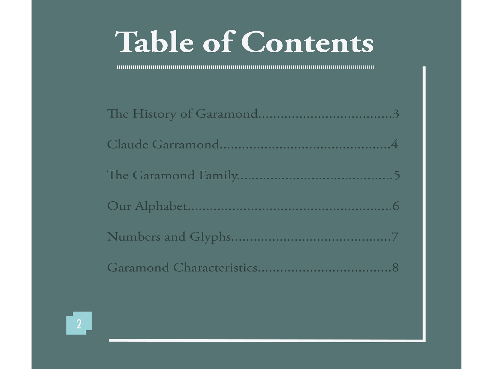 Type Specimen Book Cont'd by Maggie Houin on Dribbble