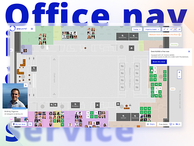 Office navigation and desk booking service anti covid corporate portal corporate website dentsu dentsu russia desk booking employee experience hot desk map office map product design real project service design ui ux web