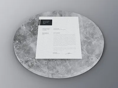 A4 Paper Mockup 3d animation branding design envato graphic design logo mockup stamp themeforest