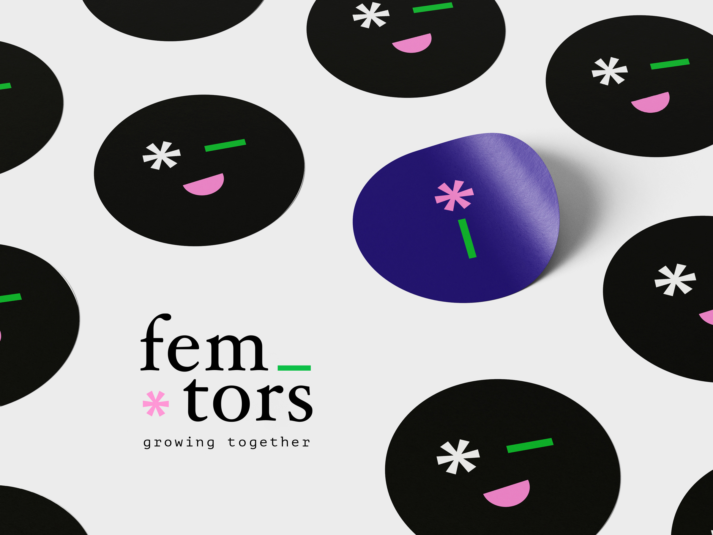 Branding ❘ Femtors: A mentorship program for females in tech brand branding diversity empower empowerement female latam mentor mentorship ong technology woman in tech women