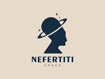 Nefertiti logo nefertiti space