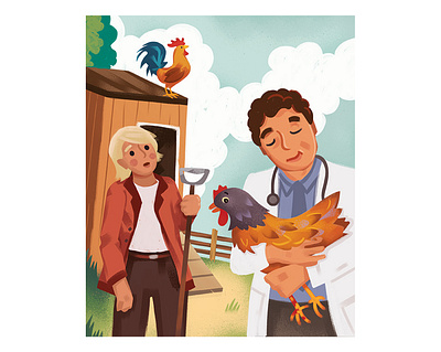 Country Vet II chicken doctor farm farmer farmland hen rooster vet