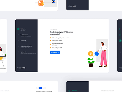 Onboarding | Web design animation interaction ui web design