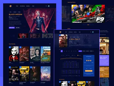 Movie Ticket Booking Website design movie movie ticket movie ticket booking ticket booking ticket booking website ui ux web
