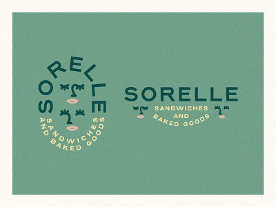 Sorelle Branding arizona baked good brand identity branding cake jars cookies deli faces italian logo logo design market ny sandwiches secondary marks sisters sorelle wordmark