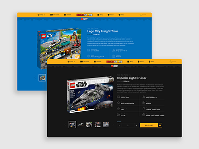 Lego Product Detail clean design ecommerce ecommerce product figma graphic design lego lego city lego product lego star wars lego store online store product product detail product single ui website