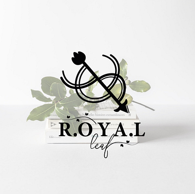 ROYAL LEAF LOGO DESIGN