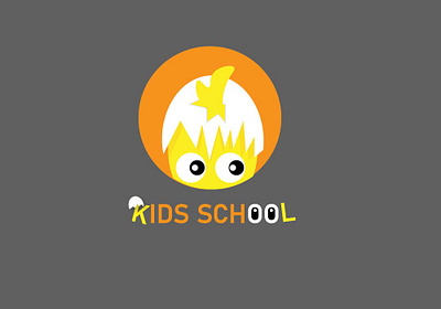 SCHOOL KIDS LOGO DESIGN-SPEED ART adobe illustrator branding design illustration kids school logo design logo speedart z arts