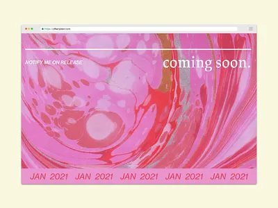 Coming Soon branding branding and identity branding design design designer ui web design website