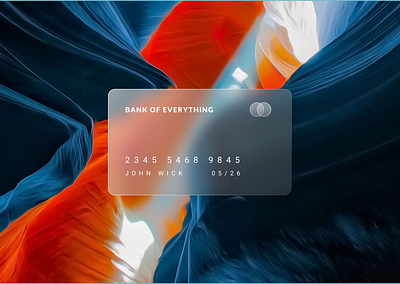 Credit Card : Glass Morphism 2d 3d branding color creditcard element figma flat glass glassmorphism graphic design illutration logo productdesign texture uidesign ux web design website