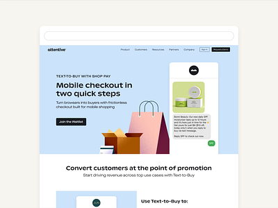 Text-to-Buy Launch Assets branding conversational design ecommerce marketing messaging payments product product launch product page shopify sms texting