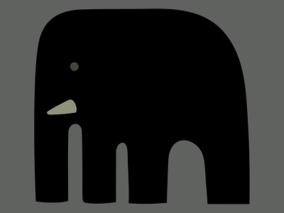 big animals branding cartoon character design dribbble elephant illustration logo mascot