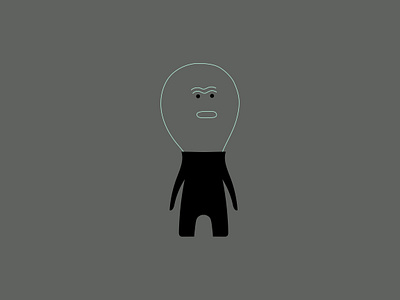 where is it? branding cartoon character design dribbble illustration invisible logo mascot