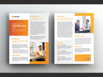 Case Study Template modern