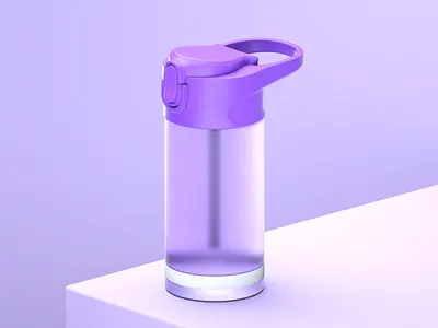 Bottle 3d render 3d cinema 4d model modeling render rendering sport