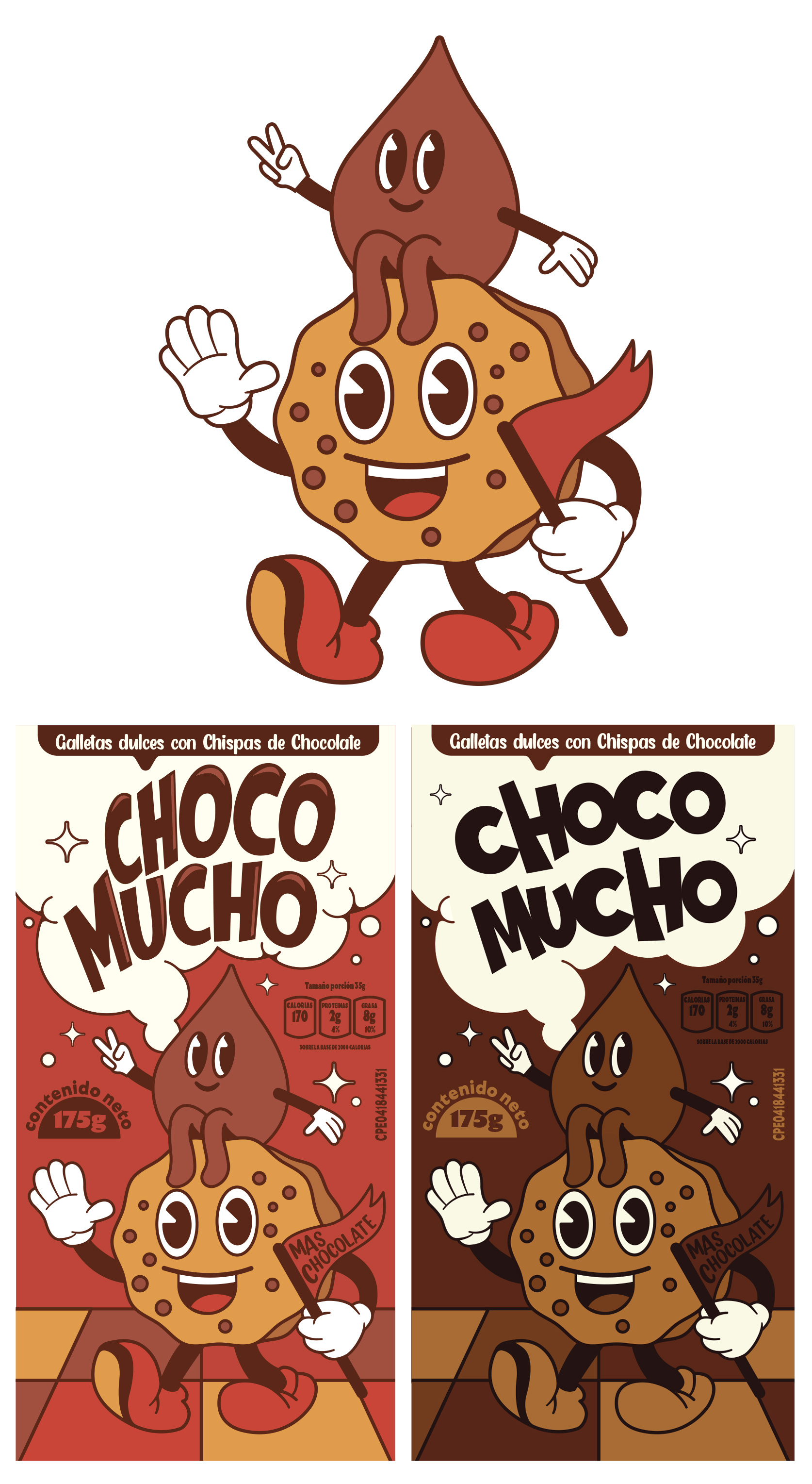 CHOCO MUCHO branding characterdesign design graphic design illustration label logo mascot motion graphics vector