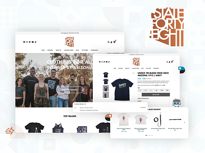 State Forty Eight eCommerce Website ecommerce store ui ux web design web development website design woocommerce