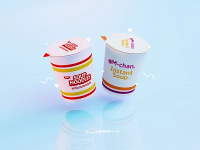 Lunch 3d cinema 4d cinema4d food instant mexico render soup