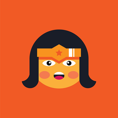 Wonder Woman adobe illustrator dc universe illustration wonder woman