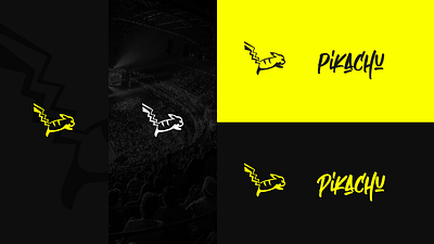 Pikachu Logo Design branding design esports gaming illustration logo logo design nth