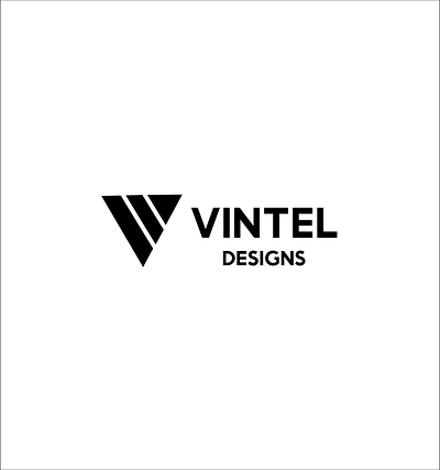 Vintel design logo design logo