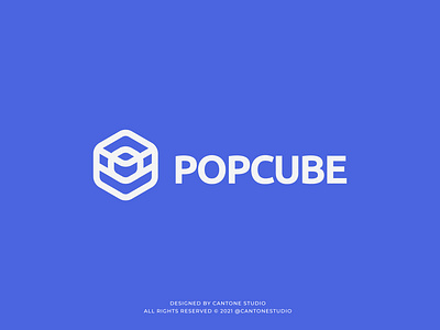 Popcube Modern Logo Design behance brand guide brand guidelines brand identity branding business logo creative logo design freelancer logo graphic design graphicdesign logo logo design logodesigner logofolio minimal minimalist logo modern logo ui vector