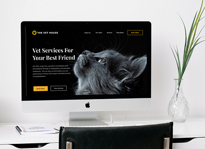 The Vet House - Web Design design mockup ux design ux design inspo ux designer web design web design inspiration web designer webflow webflow designer