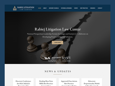 Rabiej Litigation // Web Design law center law center web design law firm law firm web design litigation litigation web design news news web design research
