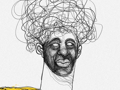 scribble art artwork creative design drawing illustration s3 shahstuff
