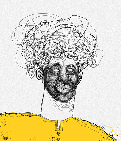 scribble art artwork creative design drawing illustration s3 shahstuff