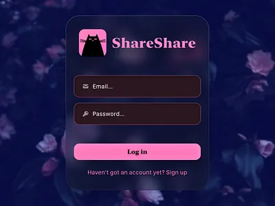 Corner Radius Experiment login modal radius round ui