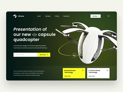 Product design: home page checkout drone e commerce design e commerce shop ecommerce home page homepage design landing page online shop online shopping product design product page quadrocopter shop ui ux web web design web page website