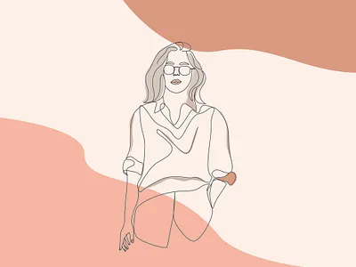 Beautiful girls one line art, Girls one line art, one line art