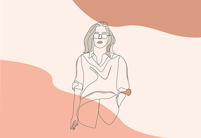 Beautiful girls one line art, Girls one line art, one line art