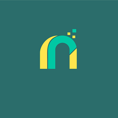 Digital N Logo idea brand logo branding digital logo futuristic logo idea graphic design logo logo design logo idea modern logo