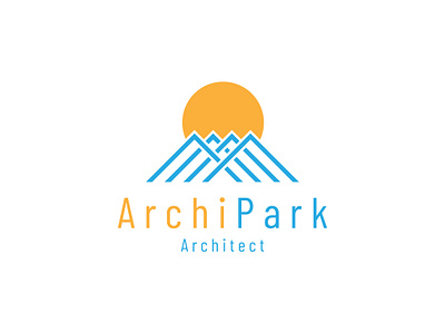 Architecture Logo abstract architect branding design graphic design illustration logo vector